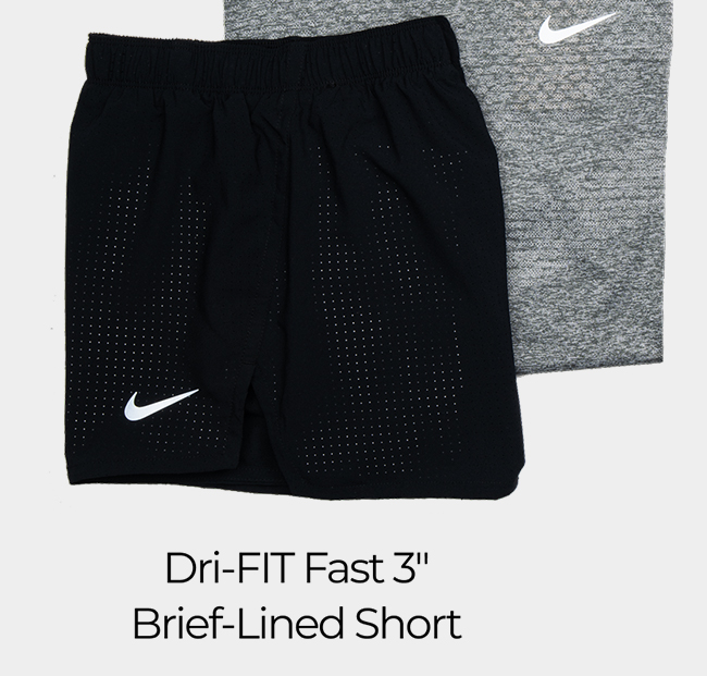 Nike Dri-FIT Fast 3 in. Breif-Lined Short